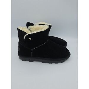TOMMY BAHAMA AFET Size 6‎ Black Suede Women's Winter Boots Cozy